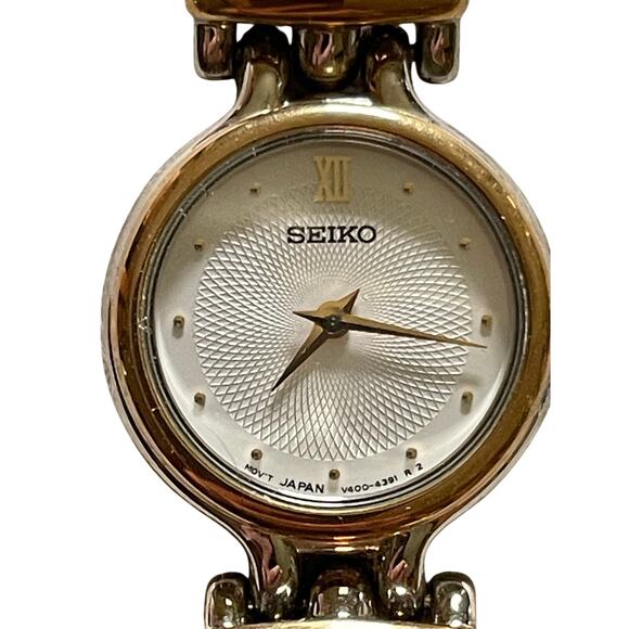 Seiko Other - Seiko Dual tone Luxury Quartz Wrist Watch Bracelet